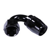 Russell 12AN ProClassic 150 Degree Hose End - Black