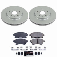 Power Stop 11-15 Chevrolet Cruze Front Z23 Coated Brake Kit
