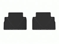 WeatherTech 21-23 Hyundai Santa Fe (Incl. 22-23 Plug-In Hybrid) Rear All-Weather Floor Mats - Black