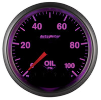 Autometer Elite 52mm Oil Pressure Peak and Warn Gauge w/ Electronic Control