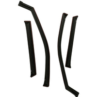 Westin 2011-2018 Jeep Grand Cherokee In-Channel Wind Deflector 4pc - Smoke