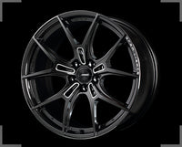 Gram Lights 57FXZ 20x9.5 +25 5x120 Super Dark Gunmetal and Machining Rim Edge DC Wheel