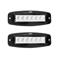 Westin Single Row 6 x 3W Bridgelux w/terminated wiring (set of 2) - Black