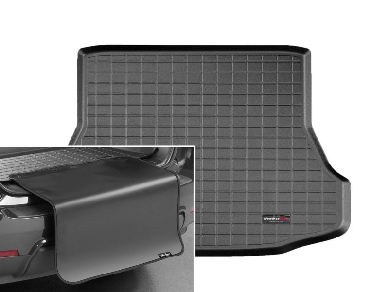 WeatherTech 06-11 Honda Civic Sedan Cargo Liner w/ Bumper Protector - Black