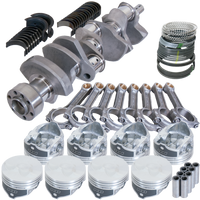 Eagle Chevy 350 1Pc 3.480in Crank 6.000in I-Beam Rod -7cc Flat Top 4.030in Pistons Rotating Assembly