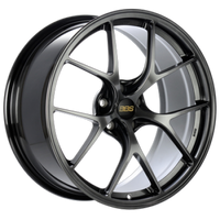 BBS RI-D 19x10.5 5x108 ET35 CB67 Diamond Black Wheel