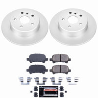 Power Stop 00-04 Toyota Avalon Rear Z23 Coated Brake Kit