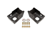 BMR 2021+ Ford Bronco (Exc. Bronco Sport) Rear Shock Mount Skid Plates - Black Hammertone