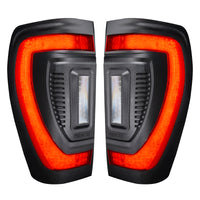 Oracle 19-23 GMC Sierra Black Series Flush Style LED Tail Lights - Factory Halogen