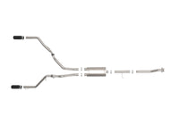 aFe 21-26 Ford F150 Tremor Gemini XV 3IN 304SS Cat-Back Exhaust Dual Rear Exit w/Black Tips