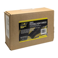 DEI Flexible Pipe Shield - 4in x 8in - Double Black