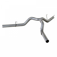 Diamond Eye KIT 4in DPF-BACK Single DUAL: DODGE 6.7L 2500 2014 LONG BOX ONLY