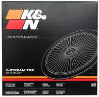 K&N X-Stream Top Filter X-Stream 14in OD - Red