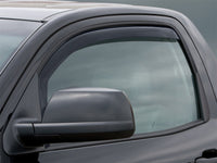 WeatherTech 07-21 Toyota Tundra DC/CC/CrewMax & 08-22 Sequoia FRT Side Window Deflectors - Dark Tint