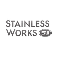 Stainless Works 2018 Jeep TrackHawk 6.2L 3in Catback System X-Pipe Turbo S-Tube Muffler Stock Exit
