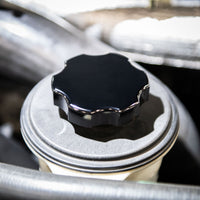 Wehrli 17-26 Ford Super Duty Power Stroke 6.7L Billet Power Steering Reservoir Cap - Black