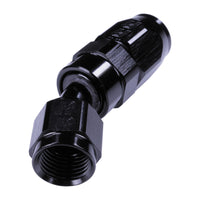 Russell 6AN ProClassic 30 Degree Hose End - Black