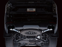 AWE Tuning 2021+ GMC Suburban/Yukon XL 5.3L 0FG Split Rear Exit Catback - Quad Diamond Blk Tips
