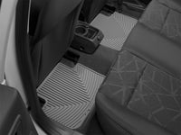 WeatherTech 04+ BMW X3 Rear Rubber Mats - Grey