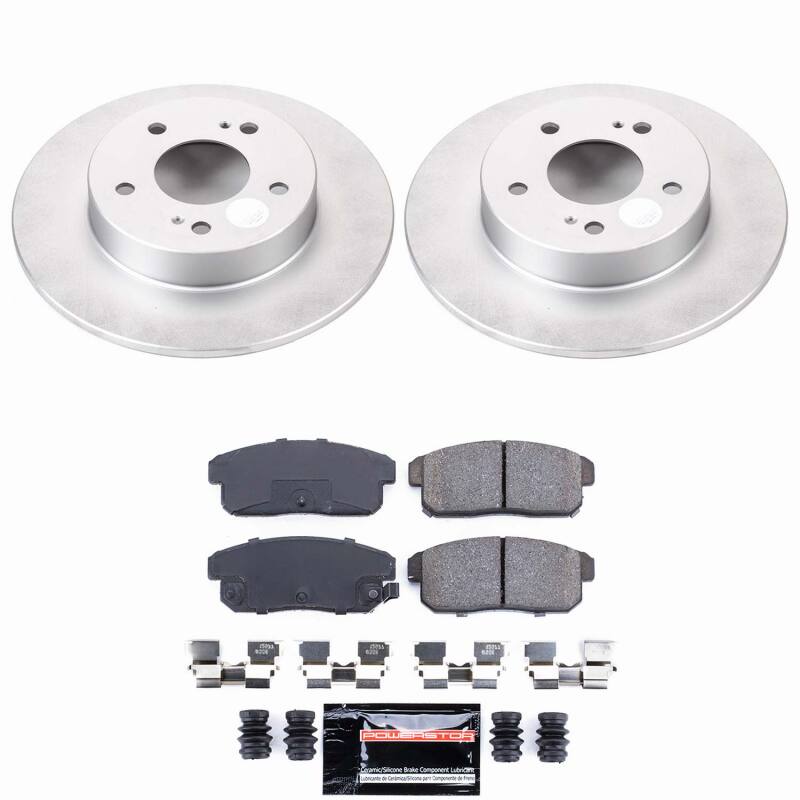Power Stop 2001 Infiniti I30 Rear Z23 Coated Brake Kit