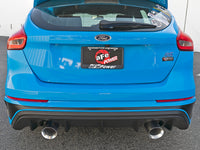 aFe Takeda 3in 304 SS Cat-Back Exhaust w/ Polished Tip 16-18 Ford Focus RS 2.3L (t)