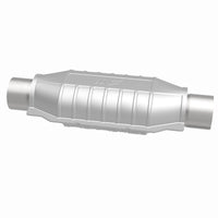 MagnaFlow Univ Cat Conv 2.25in Inlet/Outlet Ctr/Ctr Oval 12in Body L x 6.5in W x 16in Overall L