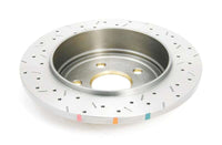 DBA 06-10 Jeep Commander Rear Drilled & Slotted Street Series Rotor