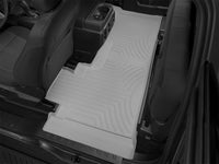 WeatherTech 17+ Ford F-250 Supercab Rear FloorLiner - Grey w/ First Row Bucket Seats