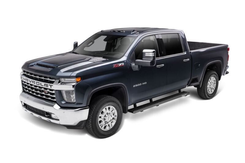 N-Fab Growler Fleet 2019 Chevy/GMC 1500 Crew Cab - Cab Length - Tex. Black - 7in