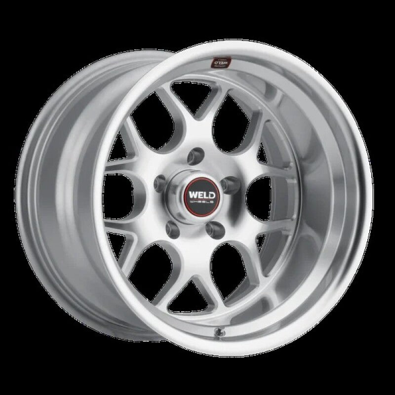 Weld Solana 18x9.5 / 5x114.3 BP / ET0 / 78.1mm Bore - Gloss Silver Machined Wheel