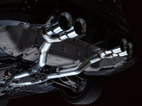 AWE Tuning Track Edition Cat-Back Exhaust for BMW G8X M3/M4 - Chrome Silver Tips