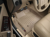 WeatherTech 08-10 Ford F250/F350/F450/F550 Super Duty Regular Cab Front FloorLiner - Tan