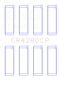 King Engine Bearings Subaru Ej20/Ej22/Ej25 (Incl. Turbo) (Size +0.75mm) Connecting Rod Bearing Set