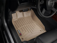 WeatherTech 05-11 Audi A6/S6 Front FloorLiner - Tan