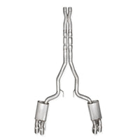 Stainless Works 2024 Mustang GT Catback Quad Tips Legend Sound X-Pipe Factory Connect Exhaust
