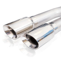 Stainless Works 2019+ Chevrolet Silverado 5.3L 3in Legend Catback Factory Connect Dual Polished Tip