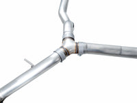 AWE Tuning 2021+ GMC Tahoe/Yukon 5.3L 0FG Split Rear Exit Catback Exhaust - Quad Diamond Blk Tips