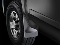WeatherTech 07-13 Chevrolet Silverado No Drill Mudflaps - Black