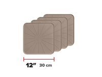 WeatherTech Home Surface Protectors 12in. Square - Tan (4pc Set)