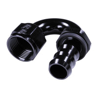 Russell 12AN Twist-Lok 180 Degree Hose End - Black