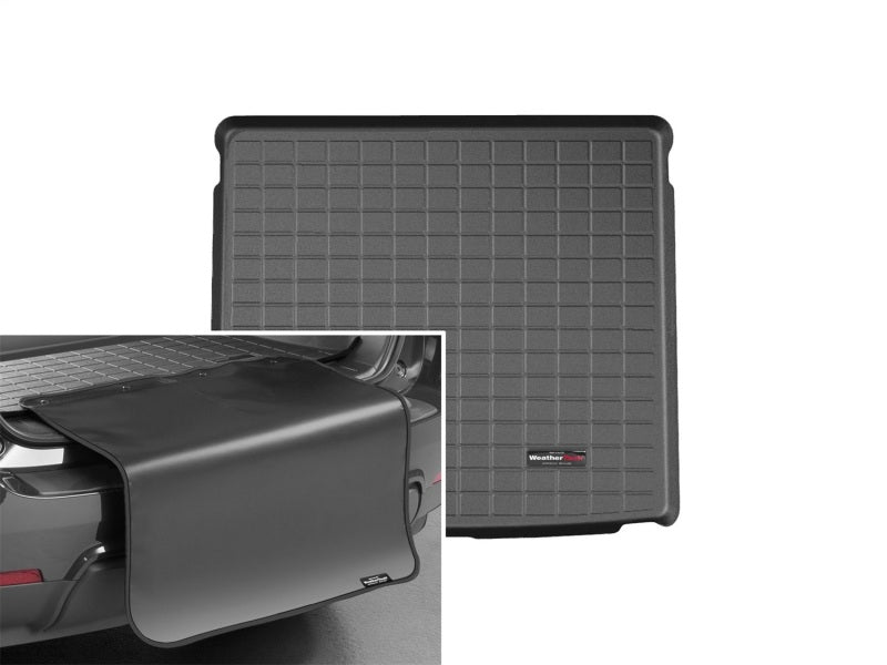 WeatherTech 13-15 BMW X1 Cargo Liner w/ Bumper Protector - Black