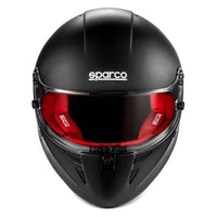 SPARCO Stealth RF Helmet - Large - Matte Black/Red