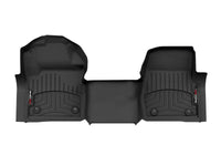 WeatherTech 23-24 Ford F-250/350/450/550 Over The Hump/Vinyl Floor Front FloorLiner - Black