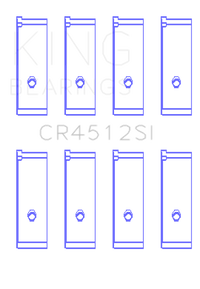 King Engine Bearings Honda D17A1/2 1.7L 16V (Size +1.0mm) Connecting Rod Bearing Set