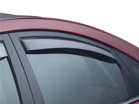 WeatherTech 05-13 Toyota Tacoma Access Cab Front and Rear Side Window Deflectors - Dark Smoke