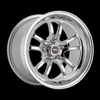 Weld S70 RT-S 17x10.5in / 5x120.65 BP / 7.8in. BS - Polished Center - Polished Shell Wheel