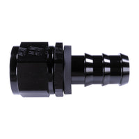 Russell 12AN Twist-Lok Straight Hose End - Black