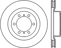 StopTech 10-17 Lexus GX460 / 10-17 Toyota 4Runner Cryo Slotted Front Right Sport Brake Rotor