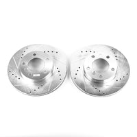 Power Stop 92-98 BMW 318i Front Evolution Drilled & Slotted Rotors - Pair