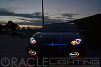 Oracle 13-16 Dodge Dart Surface Mount LED Projector Fog Light Halo Kit - Blue